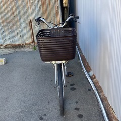 682  パナソニック最新機種電動アシスト自転車viviSX26インチシルバーの画像
