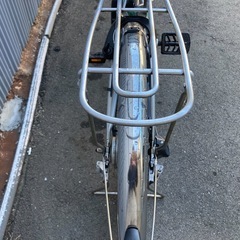 682  パナソニック最新機種電動アシスト自転車viviSX26インチシルバーの画像