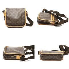ルイヴィトン M40106 ショルダーバッグ ブラウン  LOUIS VUITTON メッセンジャーPM・ボスフォール モノグラムの画像