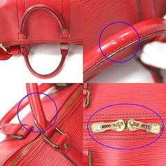 ルイヴィトン M42967 ボストンバッグ カスティリアンレッド  LOUIS VUITTON キーポル50 エピの画像