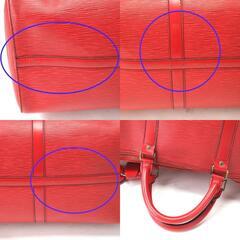 ルイヴィトン M42967 ボストンバッグ カスティリアンレッド  LOUIS VUITTON キーポル50 エピの画像