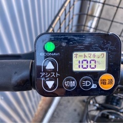 684  パナソニック最新機種電動アシスト自転車TIMOs26インチブラックボディーの画像