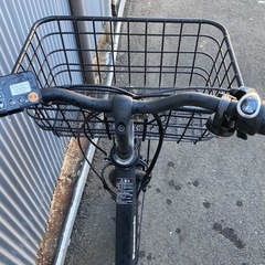 684  パナソニック最新機種電動アシスト自転車TIMOs26インチブラックボディーの画像