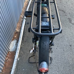 684  パナソニック最新機種電動アシスト自転車TIMOs26インチブラックボディーの画像