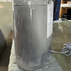 アイリスオーヤマ 加湿器 スチーム式(加熱式) 加湿量 120ml タンク容量 1.3L ~3畳 11時間連続加湿 アロマ対応 小型 卓上 デスク用 AHM-H12B-H ミストグレーの画像