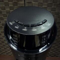 ① ティーズネットワーク センサーコントロール セラミックヒーター TSH-646-BK ブラック リモコン欠品 札幌市東区 新道東店の画像