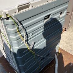 【TOSHIBA/9kg】ドラム式洗濯機　東芝　洗濯機　白　ホワイト　ZABOON 【動作ok】簡易清掃するなら+¥5000でやります‼️の画像