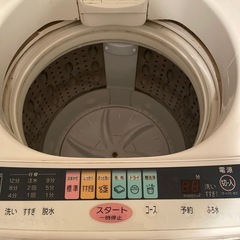 東芝洗濯機6.0kの画像