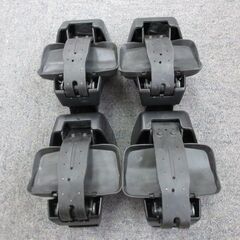 カーメイト CARMATE イノー INFR 26R-03 5469 inno ルーフキャリア スクエアベース 4個セット ブラック カー用品 キー×1の画像