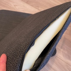 シートクッション　グレーの画像