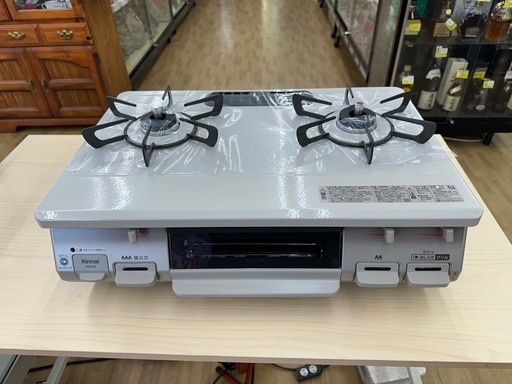 【ドリーム川西店御来店限定】リンナイ　ガステーブル　KG67BE　LPガス用　2025年製　未使用品　クリーニング済み 【99560000024219】