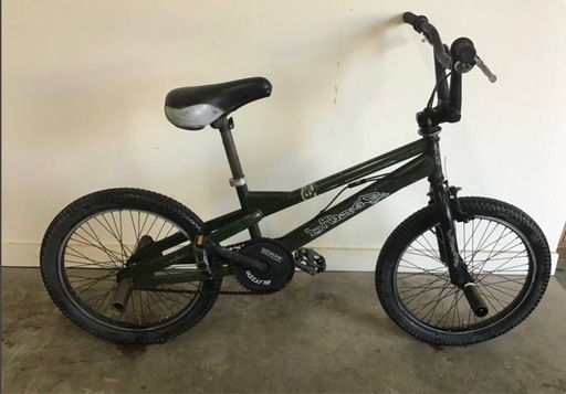 A-84岐阜発　Blitzer B-4/BMX/20インチ/走行確認/キズ、サビあり/前後ブレーキ効きません　　R6 9/18