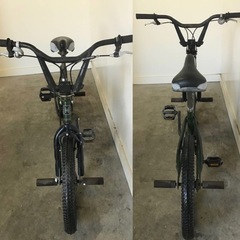 A-84岐阜発　Blitzer B-4/BMX/20インチ/走行確認/キズ、サビあり/前後ブレーキ効きません　　R6 9/18の画像