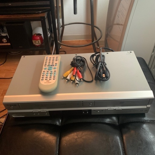 MITSUBISHI ビデオ一体型DVDデッキ 楽レコ 2005年製 DVR-S310 リモコン