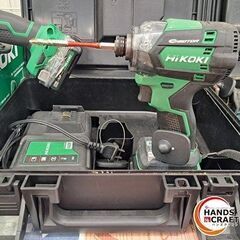 ✨HiKOKI　中古　CR12DA/WH12DCA　コードレスインパクト・セーバーソー 10.8V　ﾊﾞｯﾃﾘｰ/充電器付き✨うるま市田場✨の画像