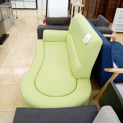 リユースのサカイ太田店★ジモティ割あり★  ソファ ライトグリーン H85×D79×W168 クリーニング済み OJ10795の画像