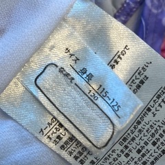 キミとアイドルプリキュア　プールバッグ　ビニールバッグ　水着120センチ　紫　   の画像
