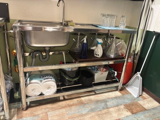 受け取り予定者決定　流し台