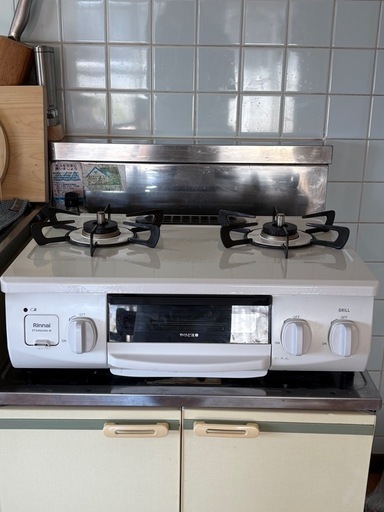 Rinnai howaroシリーズ　2口ガスコンロ　美品