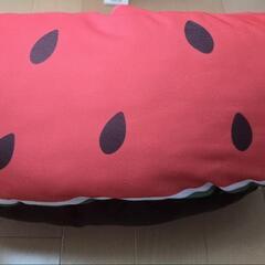 新品未使用　ひんやりペットベッド　すいかの画像