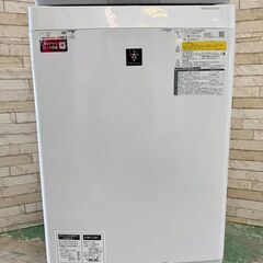 大阪送料無料★3か月保障付き★洗濯機★シャープ★8kg★2019年★ES-PW8D-N★IS-845の画像