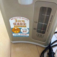 象印　電気ポット　2019年製の画像