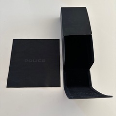 POLICE ポリス サングラスケース クロス付の画像