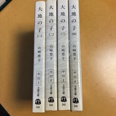 小説 大地の子 1～4の画像