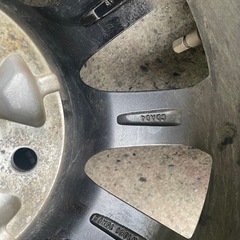 中古アルミ　AZANE E10 15×6J 114.3 +48？の画像