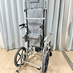 松永製作所 MATSUNAGA 介助式車椅子 リクライニング 車椅子の画像