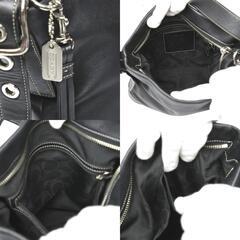 コーチ 1415 ショルダーバッグ ブラック  COACH 肩掛けの画像