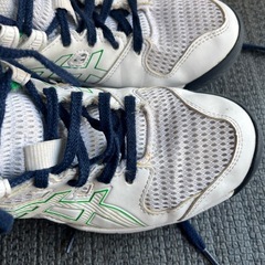 asics バスケットシューズ22cmの画像