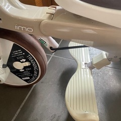 三輪車　おしゃれ　iimo  白　の画像