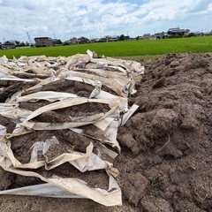 耕作後の土(ご自由にお持ち帰りください)の画像