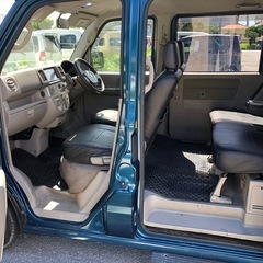 🉐エブリィ　最上級グレードPzターボスペシャル　車検満タン渡し🉐希少純正ターコイズカラー❗️の画像