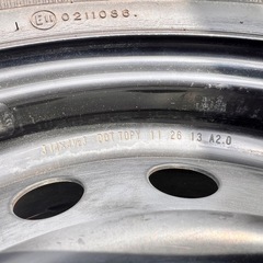 【4本】14インチ　鉄ホイール　カバーの画像