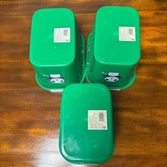 生茶パンダ　バスケット　緑の画像
