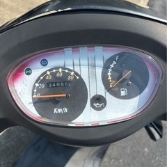 SYM 50 KAZE　走る、曲がる、止まる、問題無く真っ直ぐ走る実働車両です❗️　とりあえずの足に❗️原付　スクーターの画像