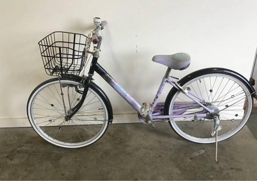 A-87□岐阜発　△BRIDGESTONE BRIDGET GIRLS/24インチ/子供用自転車/走行確認/タイヤひび割れあり/女の子/キッズ自転車/現状品　R6.9/4□