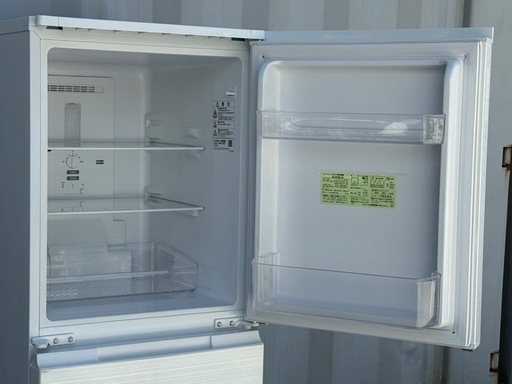 A602J◇シャープ 2ドア冷蔵庫◇152L◇2021年製◇どっちもドア◇SJ-D15G-W