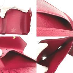 ルイヴィトン M41938 コインケース レッド  LOUIS VUITTON ポルトフォイユ・ヴィクトリーヌ モノグラムの画像