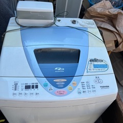 TOSHIBA  東芝　洗濯機【動作ok】　簡易清掃するなら+¥5000でやります！の画像