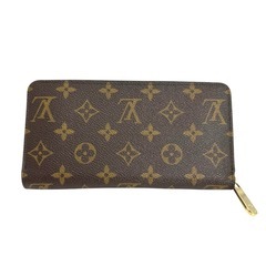 ルイヴィトン M42616 長財布 ブラウン  LOUIS VUITTON ジッピーウォレット モノグラムの画像