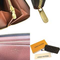 ルイヴィトン M42616 長財布 ブラウン  LOUIS VUITTON ジッピーウォレット モノグラムの画像