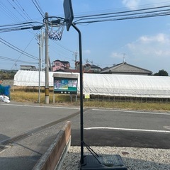 多くのお問い合わせありがとうございました。バスケットゴール　高さ調整付きの画像