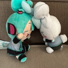 Sega 初音ミク × サンリオ シナモロール ぬいぐるみ マスコット 日本 新品未使用の画像