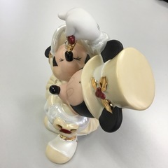 ミッキー&ミニー　クリスマス　置き物　ディズニーの画像