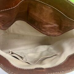  genten ゲンテン トートバッグ 茶の画像