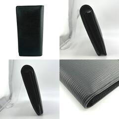 ルイヴィトン M60622 長財布 ノワール  LOUIS VUITTON ポルトフォイユブラザ  エピの画像