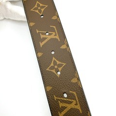 ルイヴィトン M9821 ベルト ブラウン  LOUIS VUITTON サンチュール・イニシアル モノグラムの画像
